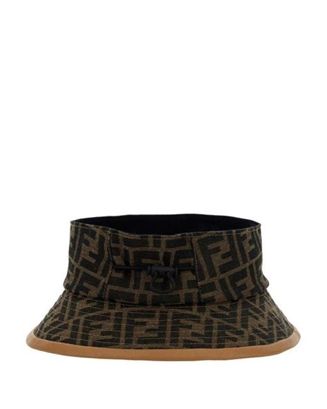 fendi roma bucket hat|Fendi monogram bucket hat.